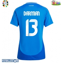 Italia Matteo Darmian #13 Hjemmedrakt Dame EM 2024 Kortermet